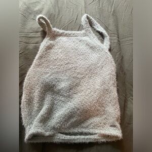 Holister green crop top halter shirt , used ,xsmall